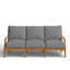 Haley Teak Patio Sofa with Cushions-93646321-38579408-70063484
