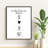 In This House We Believe Typography Print on Paper-1247130046