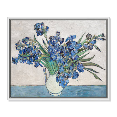 Blue Irises Print by Vincent Van Gogh