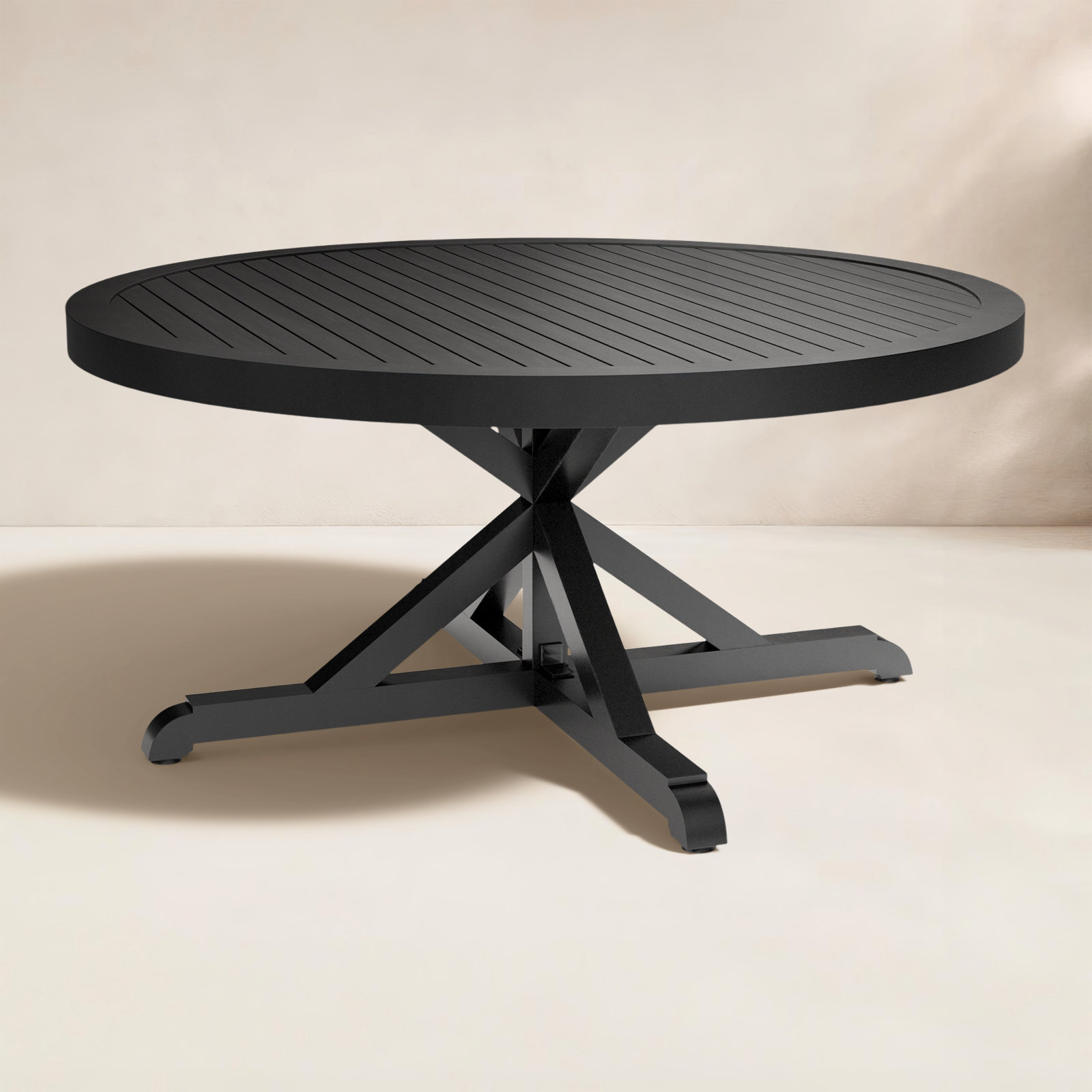 Monterey Outdoor Dining Table, 29.5'' H x 60" W x 60" L