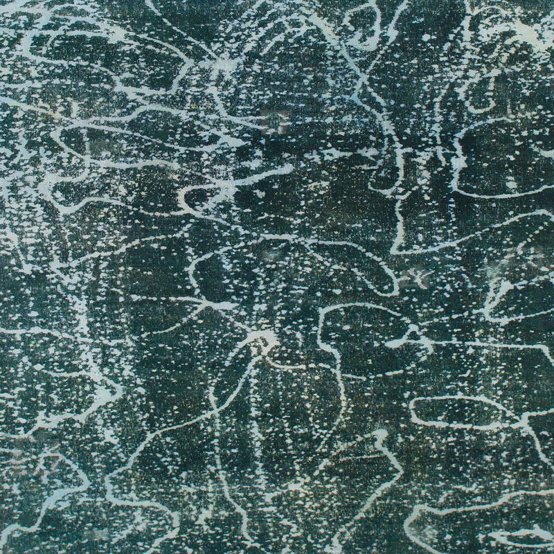 Abstract Indoor Rug, Square 7'