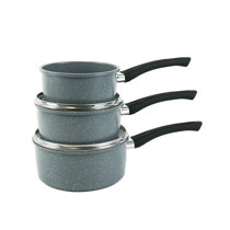 Buy Salter Easypour 3 Piece Saucepan Set, Pan sets