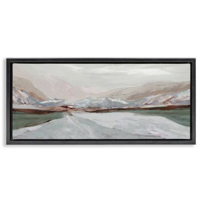 Cadre flottant Sprawling Waters Landscape, conception de Jacob Q