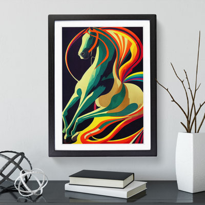 Abstract Horse No.3 - Wall Art
