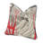 Abstract Feather Reversible Throw Pillow