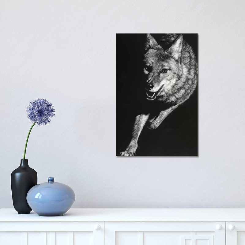 Wild Scratchboard by Julie T. Chapman - Wrapped Canvas Gallery-Wrapped Canvas Giclée, 45.72cm H x 30.48cm W