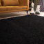 Myshaggy Collection Rugs Solid Design in Black-462240533