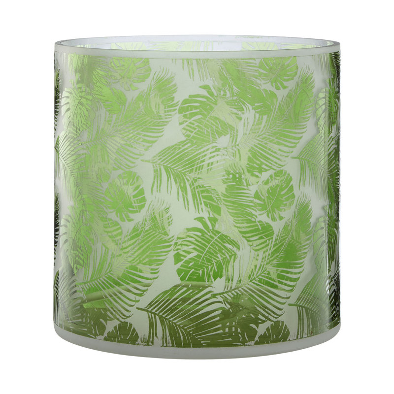 Glass Tabletop Hurricane, 29cm H x 29cm W x 29cm D