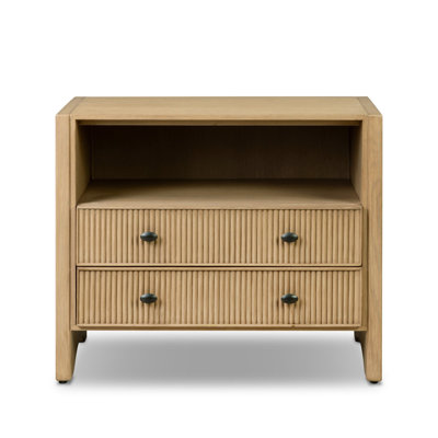 Hazel Nightstand-Light Wash Oak