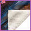 Couvertures florales complexes bleu-brun-123421843