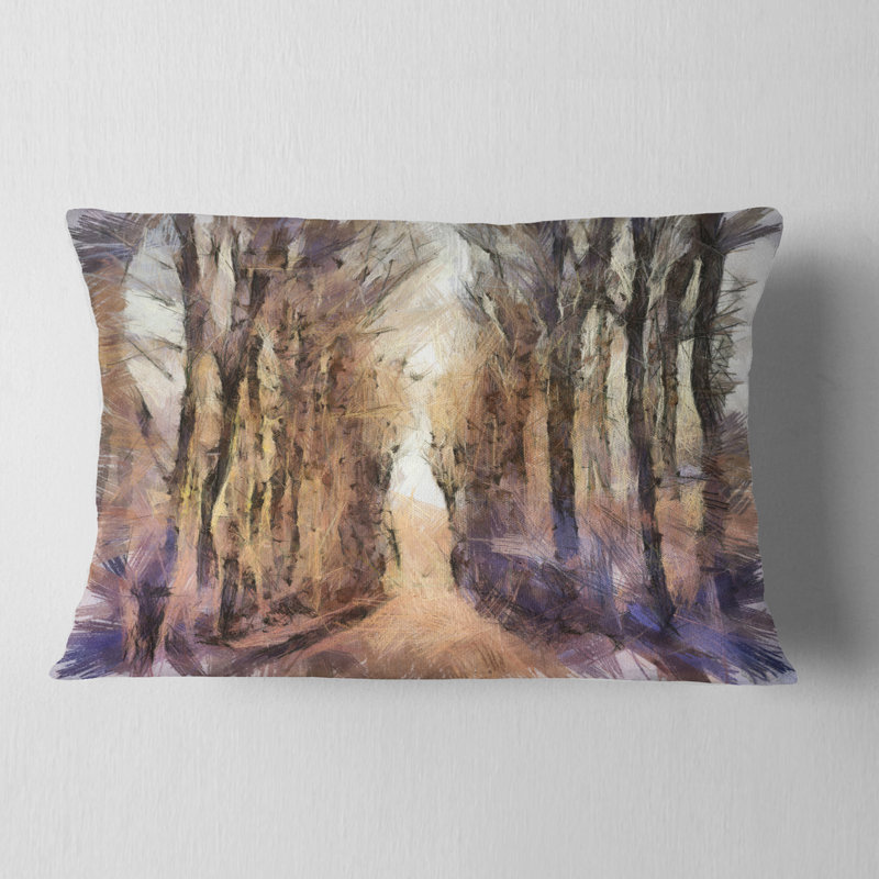 Coussin lombaire aquarelle Schafer