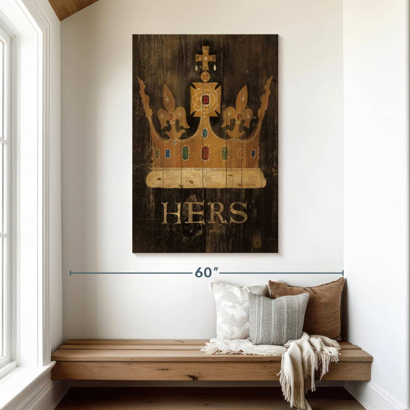 Kerner Her Majesty's Crown, 48" H x 32" W