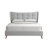 Goodell Upholstered Bed, Bed Frame, Platform Bed-1854387710