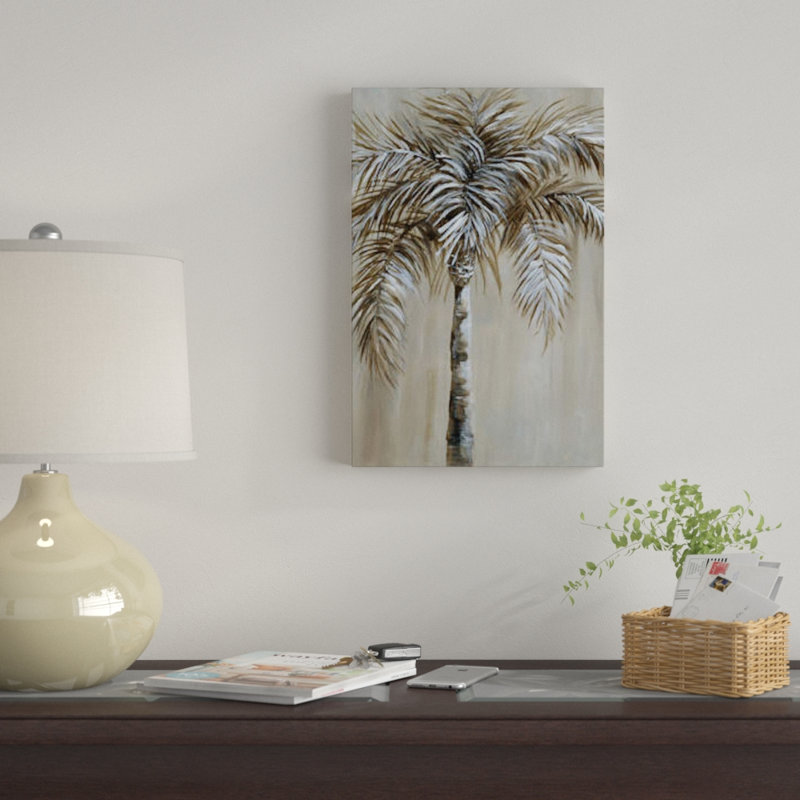 « palm magic i », impression sur toile, H 26 po x l 18 po x P 1,5 po