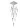 This Exquisite Chandelier Is In A Gold Finish. The Frame Is Made Out Of Metal, And It Comes With Hanging Clear Iceberg Bubble Crystals. You Can Create A Timeless Feel While Using Modern Forms.