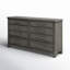 Bettee 8 Drawer 68" W Double Dresser-118197606