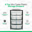 4 Drawer Storage Drawer