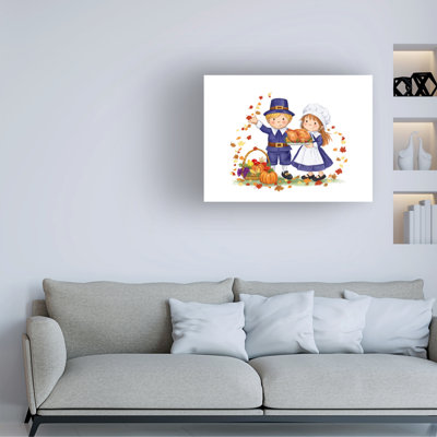 Bolog MAKIKO Children In November Canvas Art