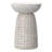 Boyd Solid Mango Wood Contemporary Accent Table with Textured Finish, Fully Assembled-1591081250
