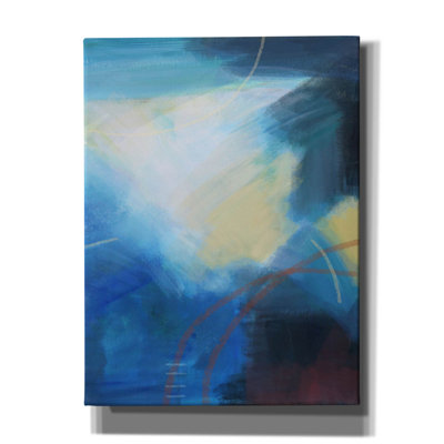 «Blue Wash 2» par Brittany Evans, art mural sur toile