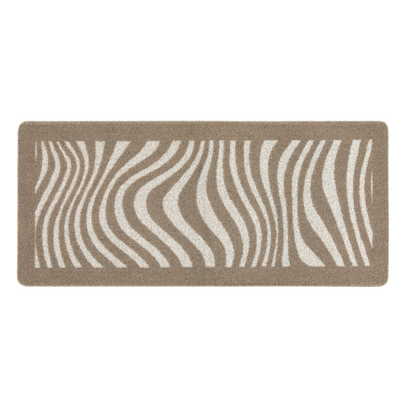 My Mat Sculptured Patterned Waves, Runner 67 x 150cm