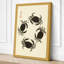 Four Crabs Japandi - Wrapped Canvas-1371353351-1371353400