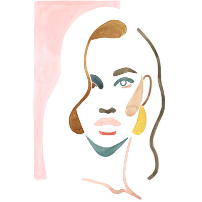 «She Shadow II», reproduction d'art sur toile tendue