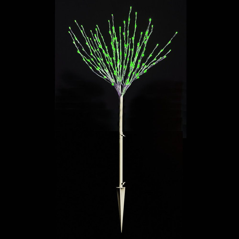Branche éclairée à del light burst, Vert