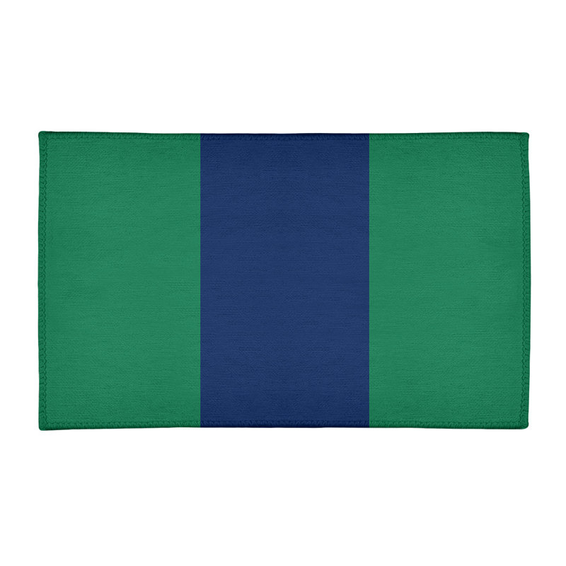 Vert tissé à plat, Rectangle 3 pi x 5 pi
