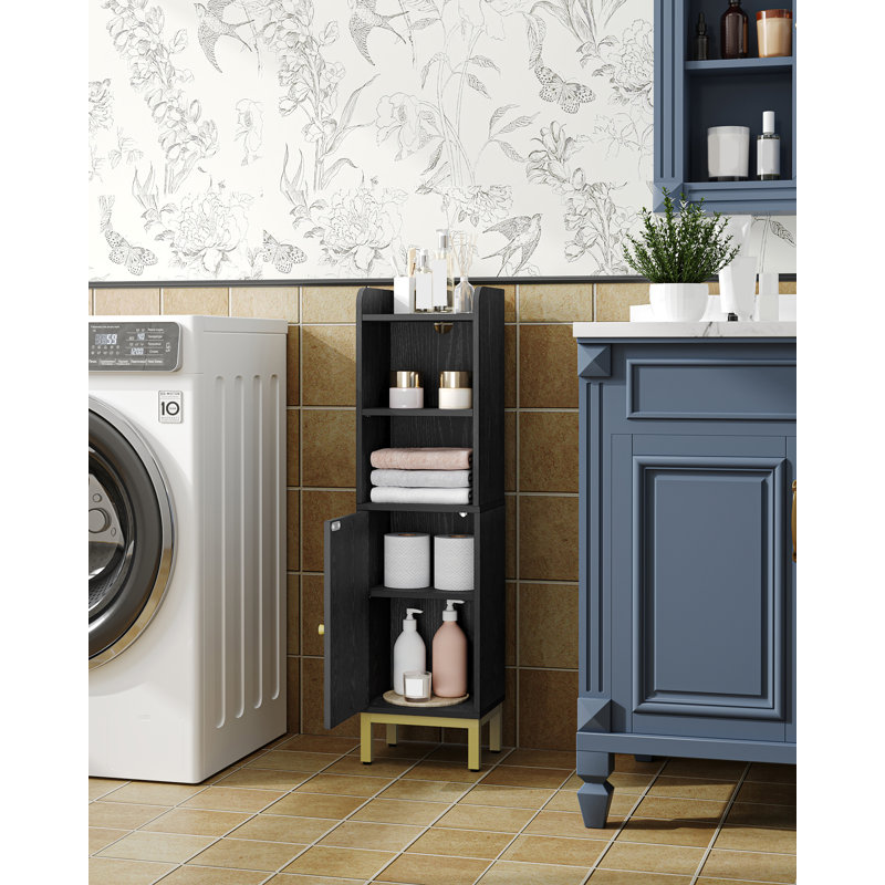 Bathroom Cabinet, Black
