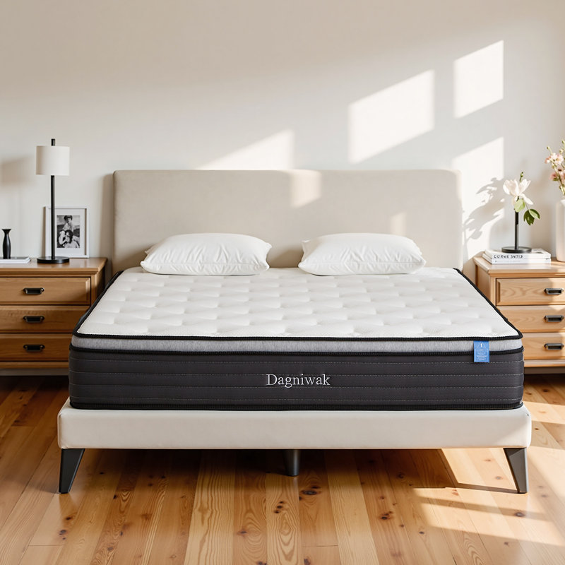 Hybrid Foam Spring Mattress in a Box, 10", Queen