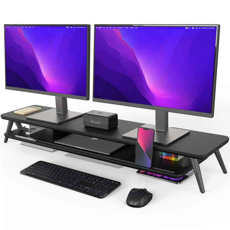 Monitor Stand, Black