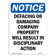 SignMission No Defacing or Damaging Company Property Sign | Wayfair