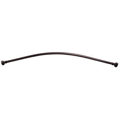 48'' Curved Shower Curtain Rod