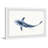 Citlali Striped Shark Framed Print-214006841