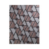 Scandinavian Hand Knotted Wool Geometric Area Rug