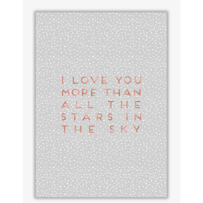 I Love You - Print