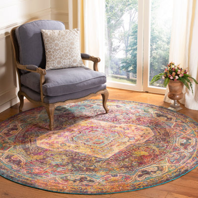 Florrie Crystal Performance Oriental Rug