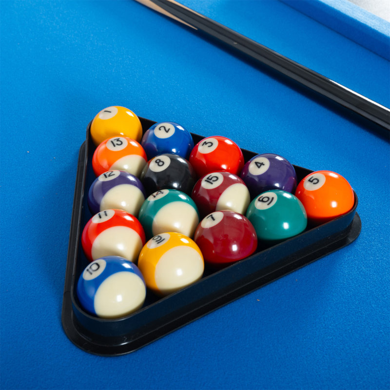 Table de billard, table de billard, table de jeu, table de jeu pour enfants, jeux de table, mouvement familial, Bleu