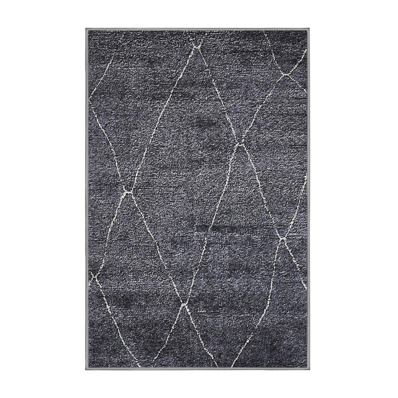 Tapis noir Boughton, Rectangle 4 pi x 6 pi