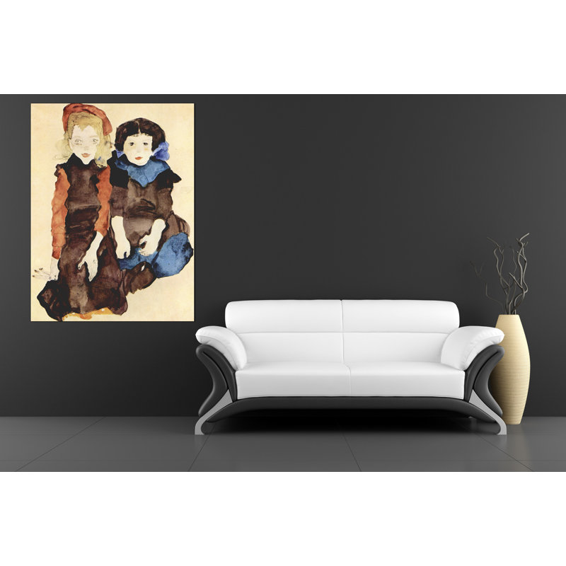 Egon Schiele - Wrapped Canvas Painting, 120cm H x 90cm W x 1.8cm D