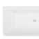67" X 31" Back To Wall Rectangular Alcove Soaking Acrylic Bathtub In White, With Polished Chrome Overflow