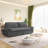 Modern 3-In-1 Convertible Sleeper Sofa Bed