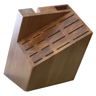 ZWILLING Pro 18-slot Knife Block - Walnut