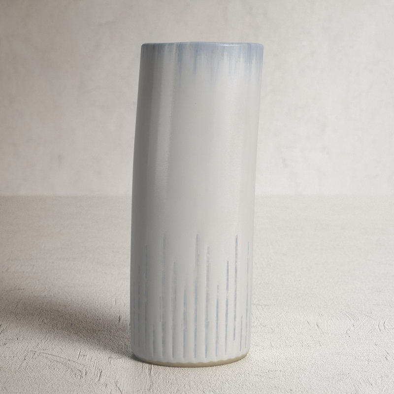 9.75'' Handmade Ceramic Table Vase