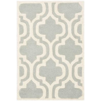 Carolene Hand Tufted Wool Geometric Rug