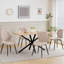 Modern Minimalist Rectangular Dining Table - Dining Table - For 4-6 People -1023744961