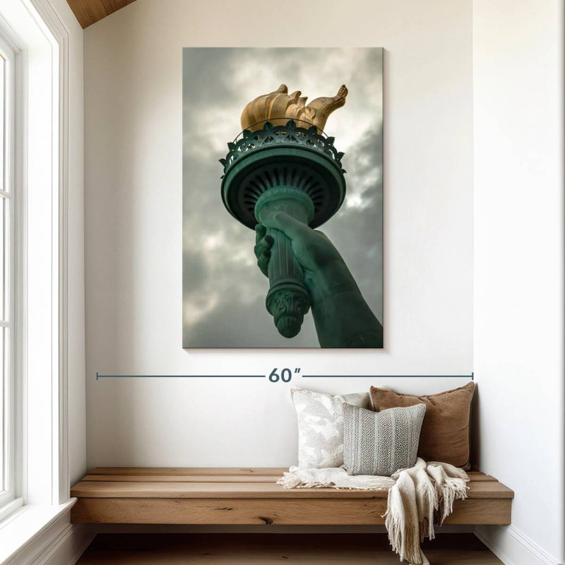 Aime Statue Of Liberty Torch, 48" H x 32" W