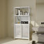 Armoire de rangement en bambou blanc