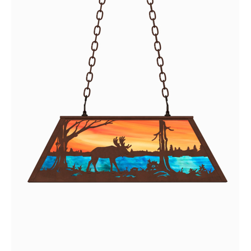Aloah 6 - Light Pendant, Mahogany Bronze